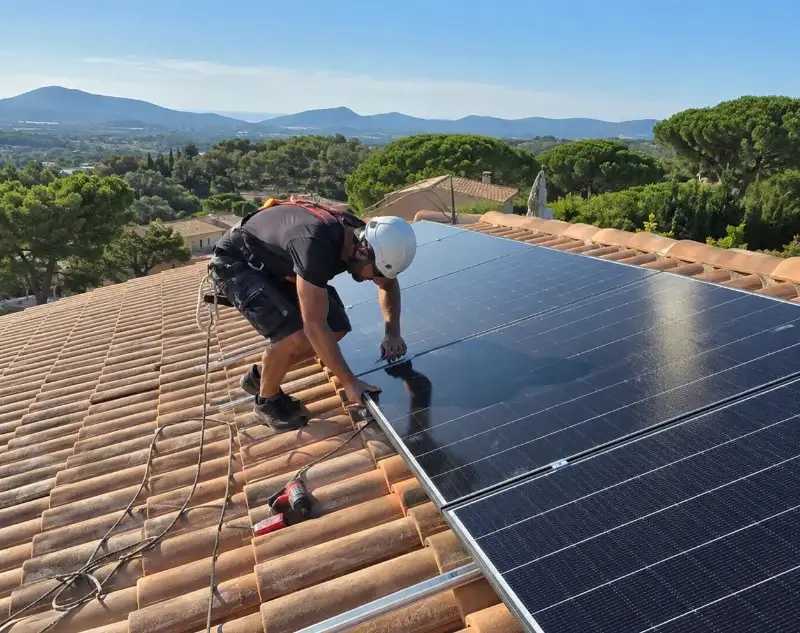 Installateur panneaux solaires Lantillac — pose photovoltaïque sur toiture